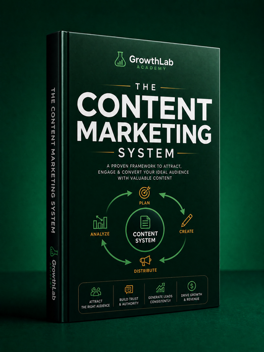 The Content Marketing Playbook — Strategy, Creation & Distribution